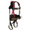 FallTech Harness Tradesman+ Back & Hip D-Ring Belt Support Full Body 7078B