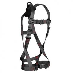 FallTech FT-IRON Back D-Ring Full Body Harness Quick Connect Legs 8141