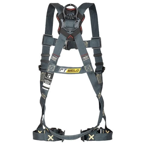 FallTech FT-Weld Kevlar Back & Hip D-Rings Full Body Harness Quick Connect Legs 70403D 6 FallTech FT-Weld Kevlar Back & Hip D-Rings Full Body Harness Quick Connect Legs 70403D - Image 4