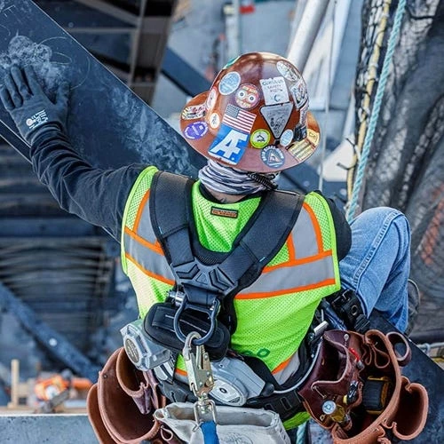 FallTech FT-One Back & Leg D-Ring Belted Full Body Harness; Tongue Buckle Legs 8127B 8 FallTech FT-One Back & Leg D-Ring Belted Full Body Harness; Tongue Buckle Legs 8127B - Image 6