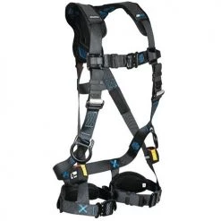 FallTech FT-One Back & Hip D-Ring Non-Belted Full Body Harness; Quick Connect Legs 8124B3DQC