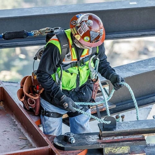 FallTech FT-One Back D-Ring Full Body Harness; Quick Connect Legs 8124BQC 9 FallTech FT-One Back D-Ring Full Body Harness; Quick Connect Legs 8124BQC - Image 7