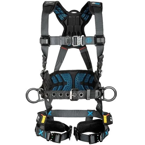 FallTech FT-One Back & Hip D-Ring Belted Full Body Harness; Quick Connect Legs 8123BQC 6 FallTech FT-One Back & Hip D-Ring Belted Full Body Harness; Quick Connect Legs 8123BQC - Image 4