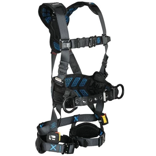 FallTech FT-One Back & Hip D-Ring Belted Full Body Harness; Quick Connect Legs 8123BQC 4 FallTech FT-One Back & Hip D-Ring Belted Full Body Harness; Quick Connect Legs 8123BQC - Image 2