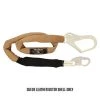 FallTech WeldTech 6' Lanyard Slag Shield Suede Leather 5075C -FallTech Sales Shop ft5075c 16mrbe3m9mnsb3iv