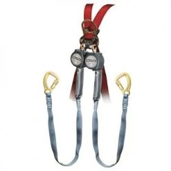 Falltech 9' Wraptech Web Self-Retracting Mini SRD Tie-Back Carabiner 74709TB8