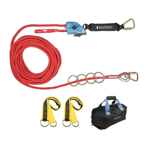 Falltech Temporary 30' 4-Person HLL Lifeline System 772030 3 Falltech Temporary 30' 4-Person HLL Lifeline System 772030