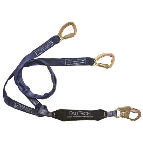 FallTech WrapTech/ViewPack 6' Shock Absorbing Lanyard 8241Y 3 FallTech WrapTech/ViewPack 6' Shock Absorbing Lanyard 8241Y