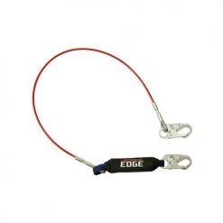 FallTech 6' Leading Edge Lanyard with Steel Snap Hooks 8354LE