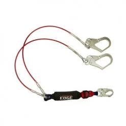 FallTech 6' Leading Edge Lanyard Y-Leg with D-ring for SRD attachment 8354LEY3D