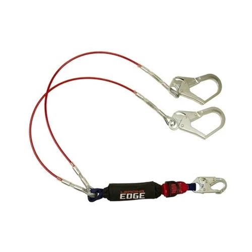 FallTech 6' Leading Edge Lanyard Y-Leg with D-ring for SRD attachment 8354LEY3D 3 FallTech 6' Leading Edge Lanyard Y-Leg with D-ring for SRD attachment 8354LEY3D